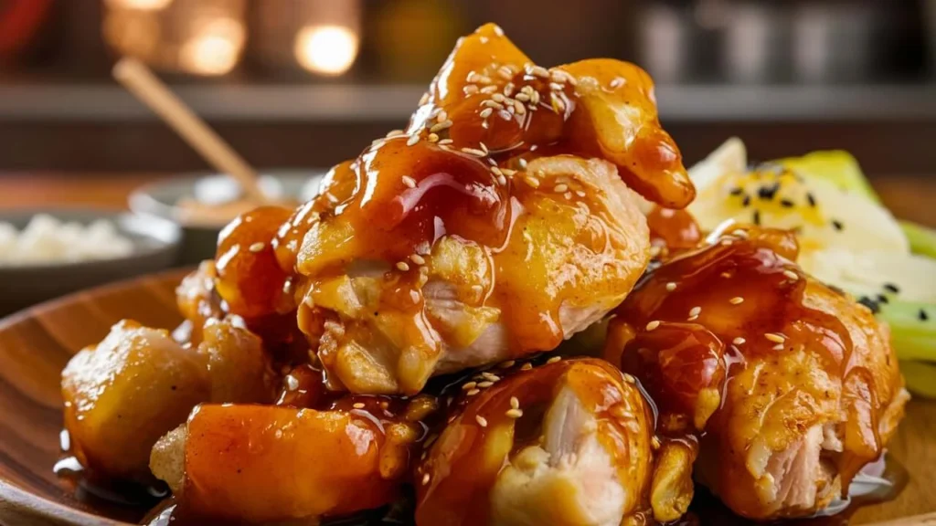 Succulent Honey Garlic Chicken with a Sweet Glaze